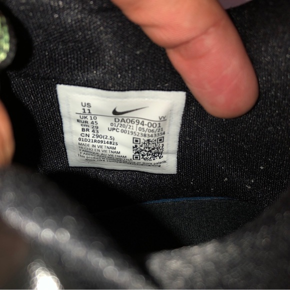 Nike Zoom Freak 3 Project 34 DA0694-001 Black White Basketball Shoes Sneakers 11 - Picture 9 of 11